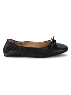 Saks Fifth Avenue
 Cameron Leather Ballet Flats