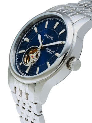 Bulova
 40MM Stainless Steel Bracelet Watch
