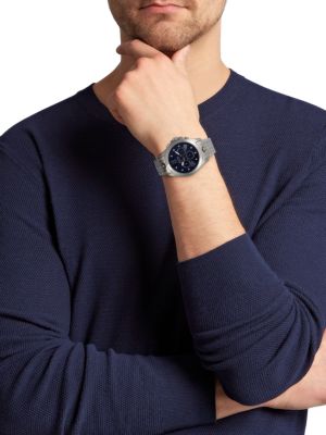 Versus Versace
 44MM Stainless Steel Chronograph Bracelet Watch