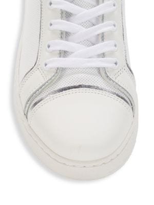 Valentino by Mario Valentino
 Ermione Leather Low Top Sneakers
