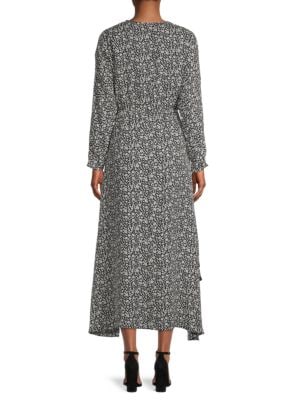 Elie Tahari
 Printed Silk Midi Dress