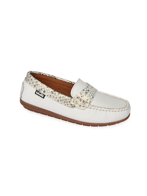 Little Girl's &amp; Girl's Reese Leather Loafers