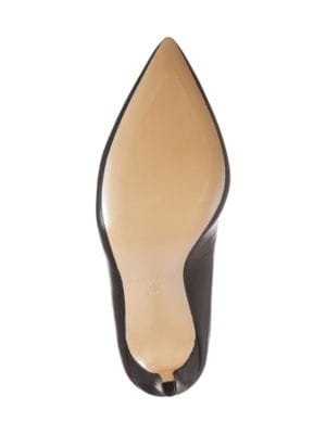 Charles David
 Vibe Point-Toe Leather & Suede Pumps