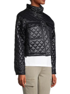 Sam Edelman
 Quilted Packable Cropped Jacket