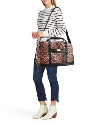 Cavalli Class by Roberto Cavalli
 Leopard-Print Travel Duffel