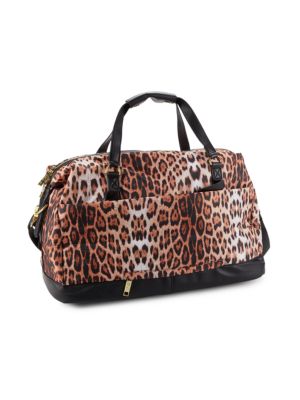 Cavalli Class by Roberto Cavalli
 Leopard-Print Travel Duffel