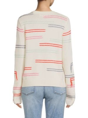 Chinti and Parker
 Horizontal Stitch Wool & Cashmere Sweater