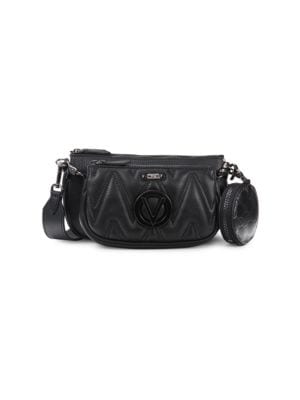 Valentino by Mario Valentino
 Demi 3-In-1 Quilted Leather Crossbody Bag