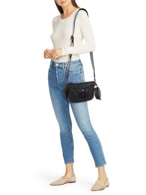 Valentino by Mario Valentino
 Demi 3-In-1 Quilted Leather Crossbody Bag