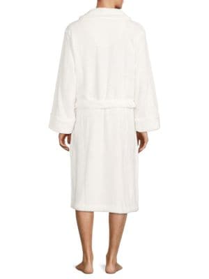 USE CODE THERUSH Saks Fifth Avenue Plush Velvet Robe