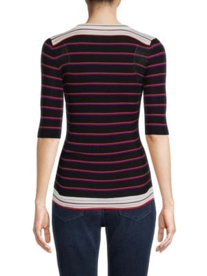 Sonia Rykiel
 Striped Ribbed Sweater