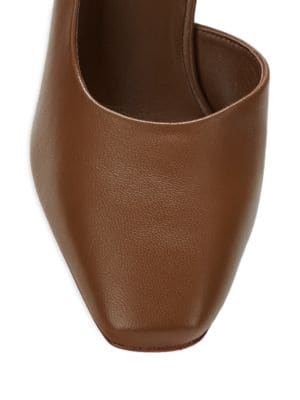 Vince
 Tiana Point-Toe Leather Pumps