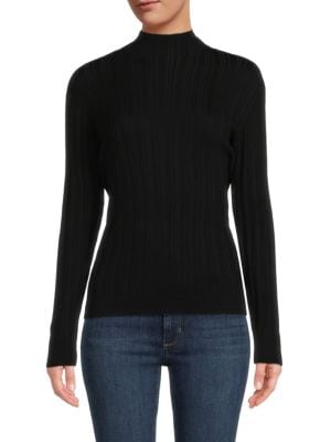 Saks Fifth Avenue
 Ribbed Fitted Sweater