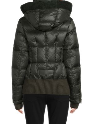 Nicole Benisti
 Moritz Faux Fur Trim Down Puffer Jacket