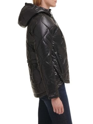 Karl Lagerfeld Paris
 Hooded Quilted Jacket