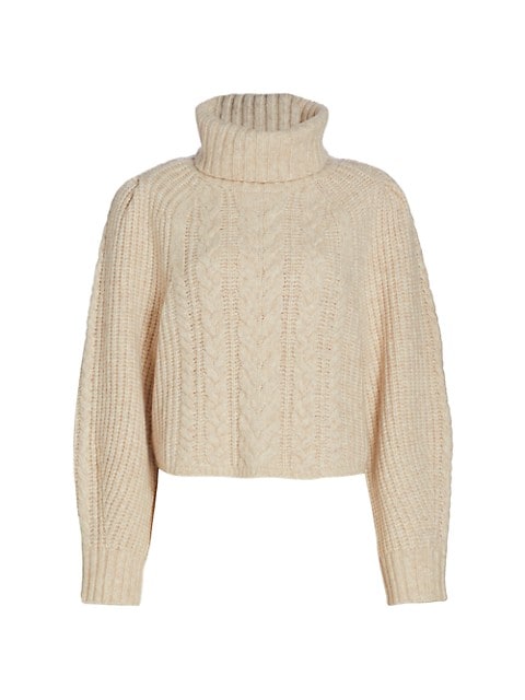 Ronan Cropped Cable Sweater