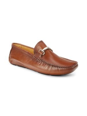 Saks Fifth Avenue
 Leather Bit Driving Loafers