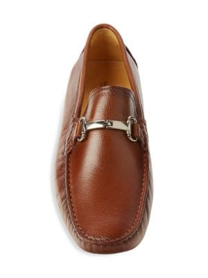 Saks Fifth Avenue
 Leather Bit Driving Loafers