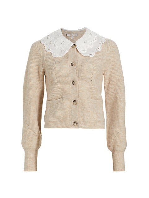 Applique Collar Cardigan image number NaN