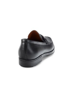 Bally
 Simpler Leather Bit Loafers