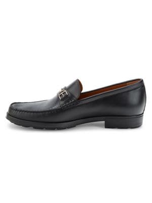 Bally
 Simpler Leather Bit Loafers
