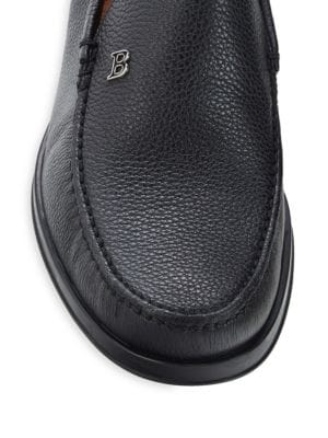 Bally
 Leather Loafers