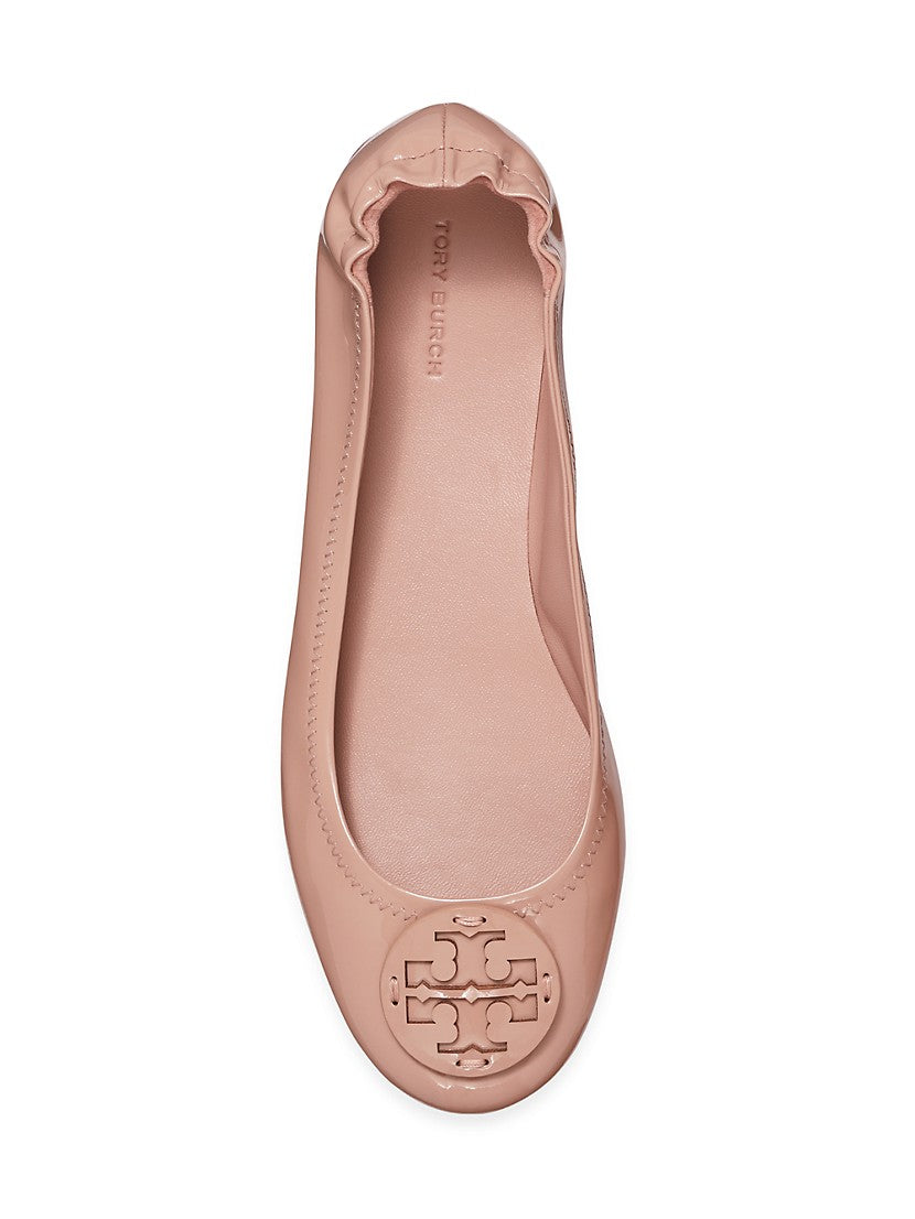 Minnie Patent-Leather Travel Ballet Flats image number NaN