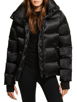 Isabel Satin Puffer Jacket