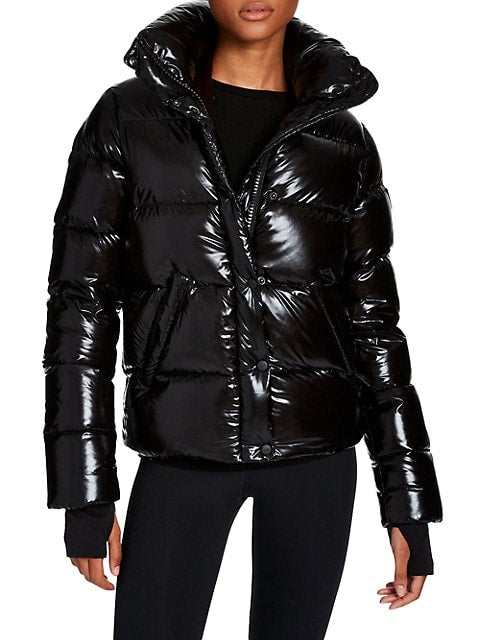 Isabel Glossy Down Puffer Jacket