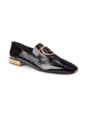 Salvatore Ferragamo
 Lana Textured Leather Loafers