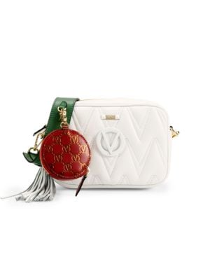 Valentino by Mario Valentino
 Mia Quilted Leather Camera Shoulder Bag