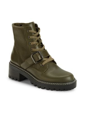 BCBGeneration
 Corali Leather Lug Boots