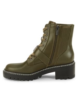 BCBGeneration
 Corali Leather Lug Boots