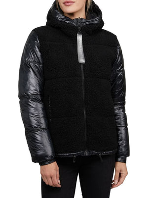 Kendall + Kylie
 Coolidge, Reversible, Faux, Shearling, Puffer, Jacket