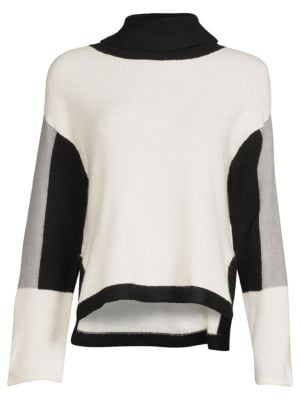 Cliché
 Colorblock Dropped Shoulder Sweater