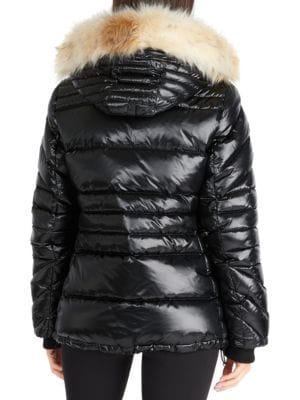 Pajar
 Faux Fur Trim Quilted Down Puffer Coat