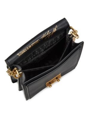 Karl Lagerfeld Paris
 Corinne Leather Crossbody Bag