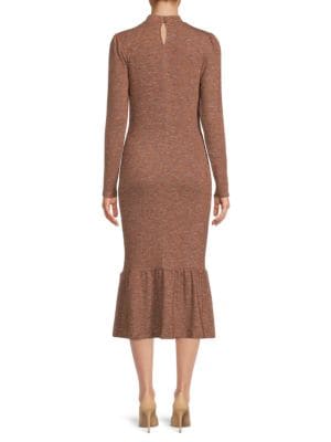 Collective Concepts
 Shine Abstract Ruched Dress