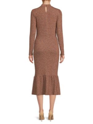 Collective Concepts
 Shine Abstract Ruched Dress