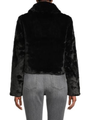 GET 25% OFF WITH CODE SAVE25  Tracey Faux Fur Moto Jacket