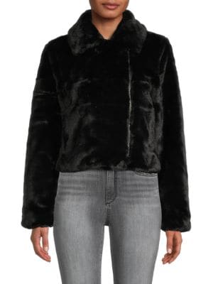 Apparis
 Tracey Faux Fur Moto Jacket