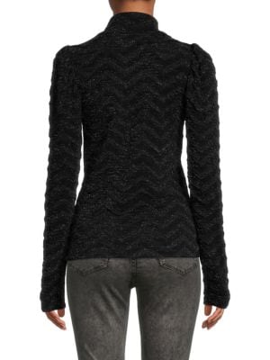 Karl Lagerfeld Paris
 Chevron Mockneck Sweater