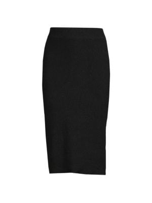 Calvin Klein
 Metallic Knit Pencil Skirt