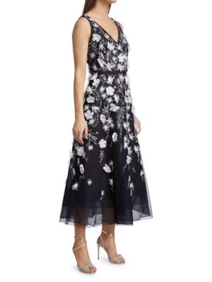 Marchesa Notte
 Embellished Midi Dress