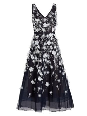 Marchesa Notte
 Embellished Midi Dress