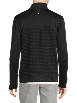 New Balance
 Full Zip Band Collar Jacket