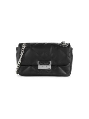 Marc Jacobs
 Quilted Faux Leather Crossbody Bag