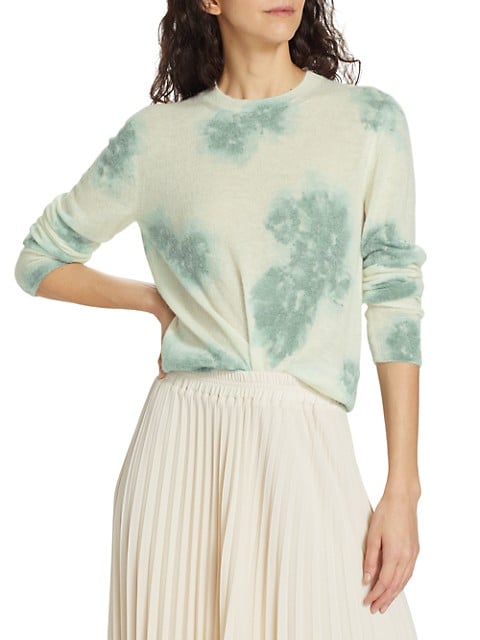 COLLECTION Floral Wool-Blend Sweater