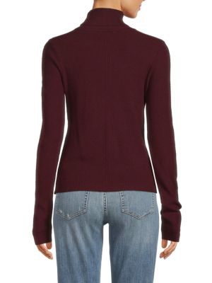 Theo & Spence
 Cross Knit Sweater