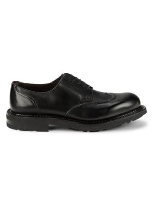 Salvatore Ferragamo
 Wingtip Chunky Leather Bluchers